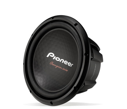 Pioneer TS-A301D4 - Kragtige 12-duim Subwoofer, 1600 Watt Piekvermoë, Dubbele 4 Ohm Spreekspoel vir Kragtige Bas