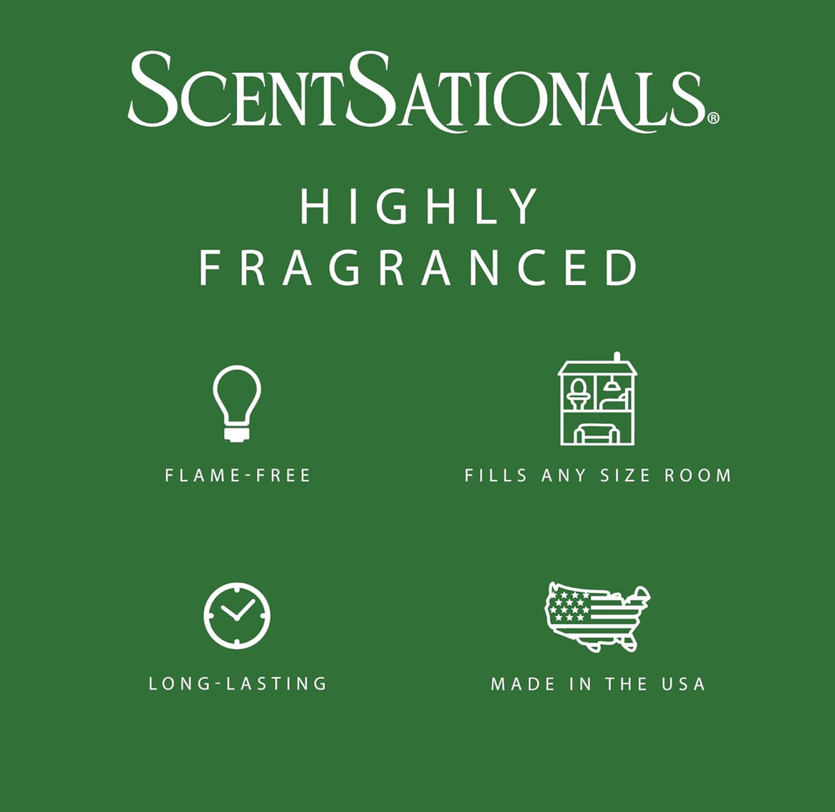Scentsationals Wax Melts, Wax Cubes Strong Scent - Honeysuckle Pineapple - Long Lasting Scented Melts for Warmer - 10oz (PACK OF 4)