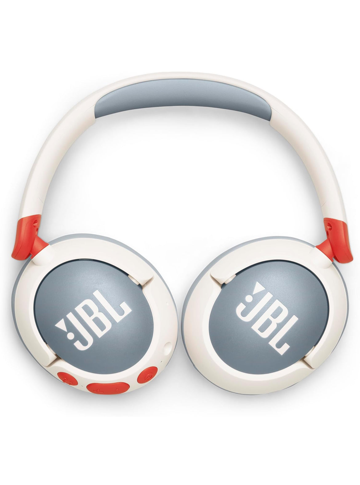 JBL Junior 470NC - Wireless Over-Ear Noise Cancelling Kids Headphones Safe Sound (<85dB), Fit for Kids, Parental Control with Customizable Volume & Playtime and 50Hr Battery Life (White)