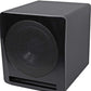 Rockville APM10B Active Studio Subwoofer in Black, 10"", 400W, MDF Wood, RCA/XLR/Optical, Front-Firing Port