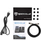 Rockville 2 APM8B 8" 500W Powered Studio Monitors+Stands+Pads and Headphones