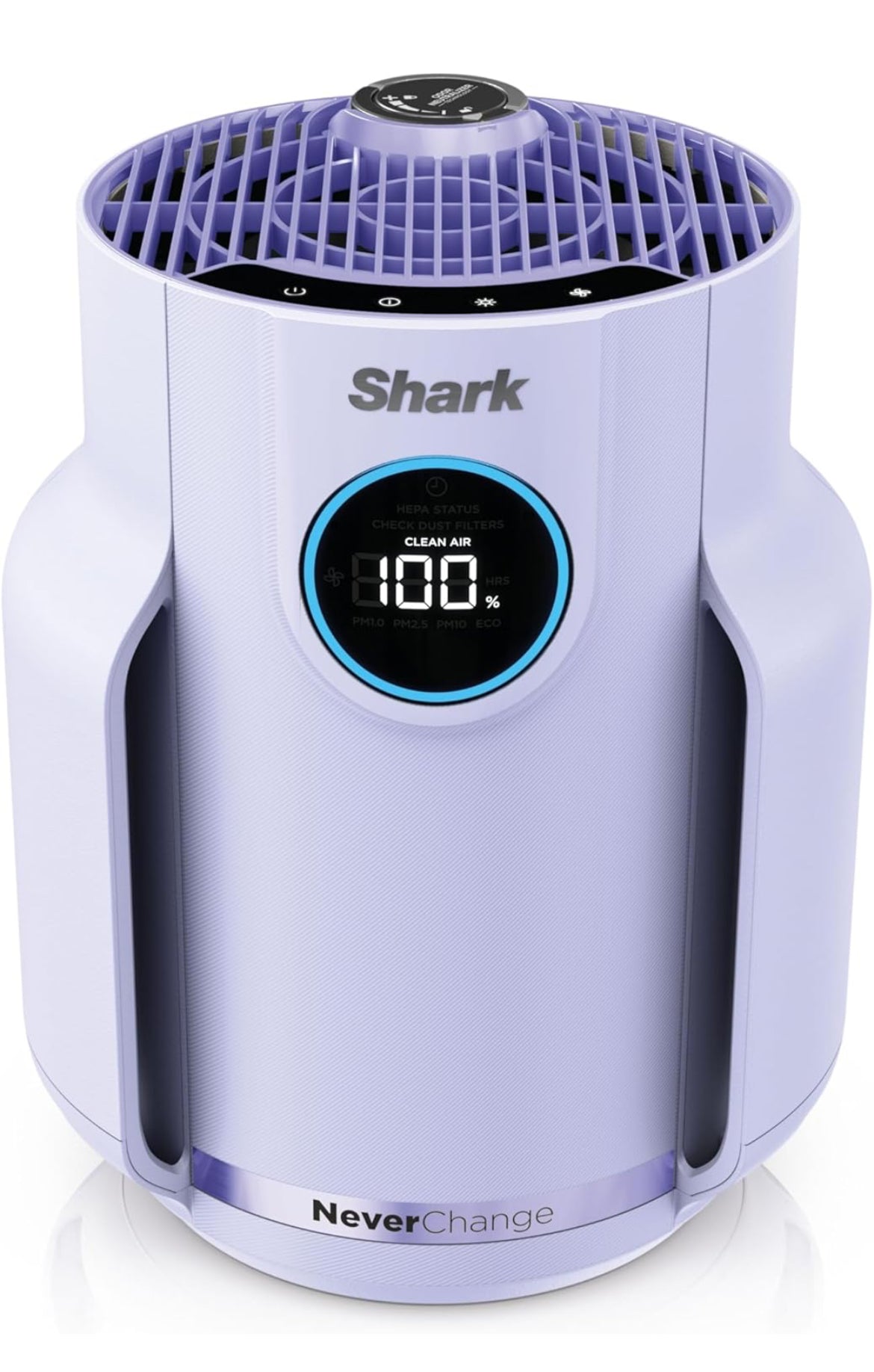 Shark Never Change Air Purifier Compact Pro with Long-lasting HEPA - LAVENDER