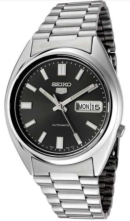 Seiko 5 Manshorlosie van vlekvrye staal