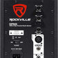 Rockville 5.25" 2-Way 150W Wood Active/Powered Studio Monitor Speaker (DPM5C)