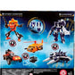TRANSFORMERS Age of The Primes Wreck 'n Doom Collection 2-Pack, 7.5-Inch Autobot Sandstorm and 5.5-Inch Slugslinger Action Figures, Robot Toys, 8+