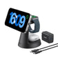 Anker MagSafe Charger Compatible, MagGo 3-in-1 Charging Station, Qi2 Certified - (Adapter Included)
