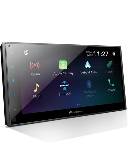 Pioneer DMH-W2770NEX 6.8" Capacitive Touchscreen Double Din Car Stereo
Digital Multimedia Receiver, Wireless Apple CarPlay & Android Auto, Bluetooth, Backup Camera, FLAC, Short Chassis, HD Radio
