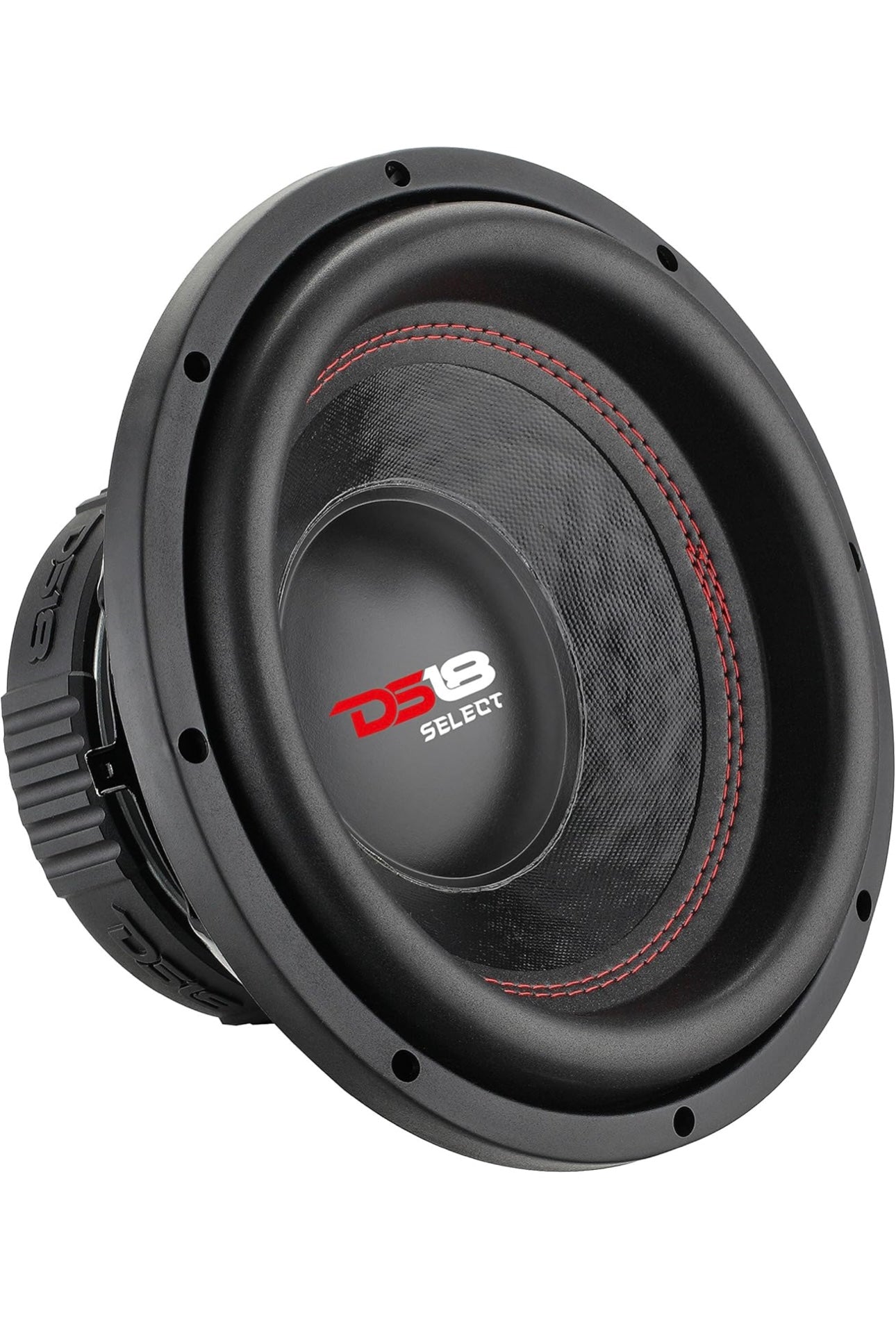 DS18 SLC10S Car Subwoofer Audio Speaker - 10" Single Voice Coil 4 Ohm Impedance, 440W MAX Power Sound System