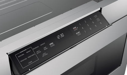 SHARP SMD3070ASY Microwave Drawer Oven, 30-inch, 1.2 Cubic Feet, 950 Watt, Concealed Angled Touch Control Panel with Digital LCD Display, Stainless Steel