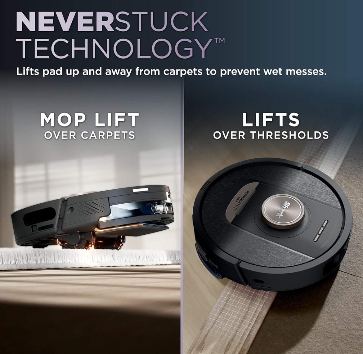 Shark Power Detect NeverTouch, Self-Empty & Self-Refill, Robot Vacuum and Mop - NEW