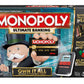 Hasbro Gaming Monopoly Ultimate Banking Edition Board Game for Families and Kids Ages 8 and Up