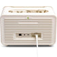 JBL Retro Style Authentics 200 Smart Home Speaker with Built in Wi-Fi, Bluetooth and Voice Assistants - (White/Gold)