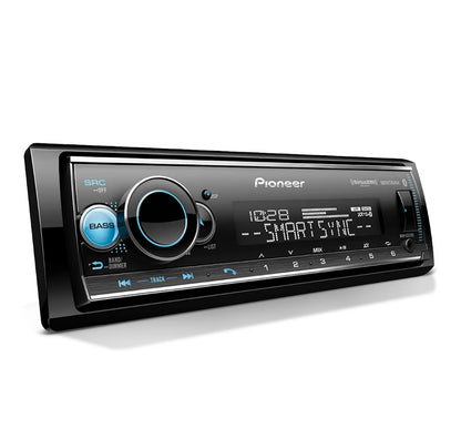 Pioneer MVH-S522BS 1-Din Car Stereo with Bluetooth, USB, AM/FM Radio
Digital Media Receiver, SiriusXM, Color Change, 50W x 4 Output, 13-Band EQ, iPhone/Android Compatible, Hi-Volt RCA Preouts