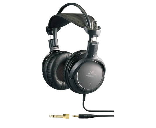 JVC HARX900 Hoëgraadse Volgrootte Oorfone, Swart