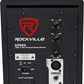 Rockville 2 DPM5B 5.25" 300w Dual Active Studio Monitors+Stands+Pads+Headphones BUNDLE