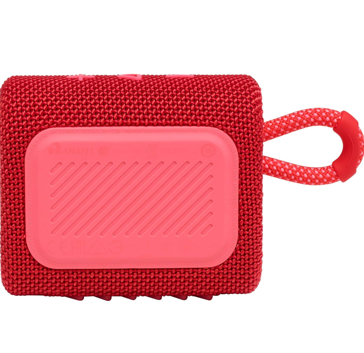 JBL Go 3 - Portable Mini Bluetooth Speaker P67 Waterproof and Dustproof - (Red)