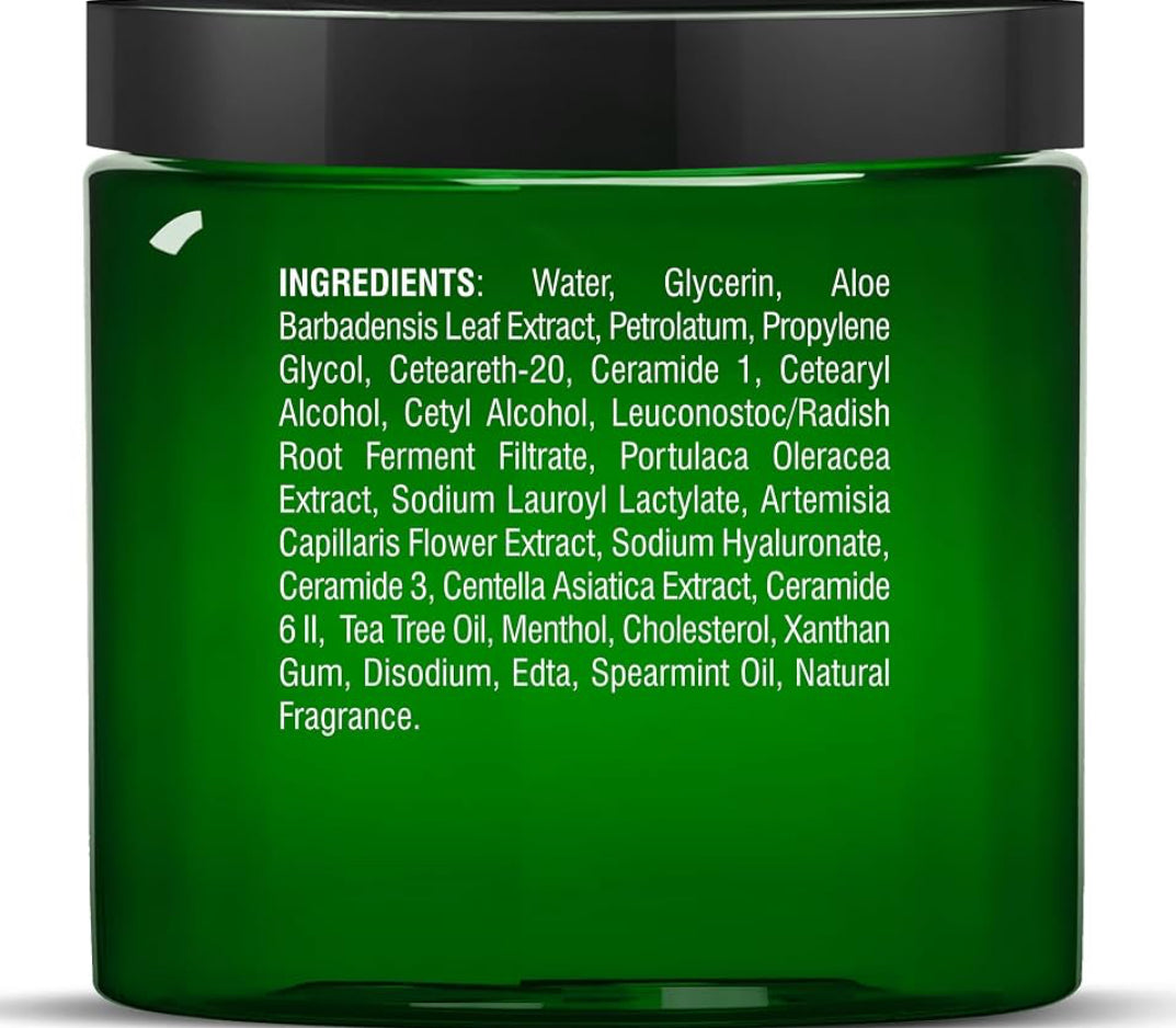 Suiwer Teeboomolie Voetroom, Verhittingsroom - Eelte, Droë Gebarste Voete, Hande, Hakke, Elmboog, Nels, en Knieë - Versag & Bevogtig Vel - (8 oz - Pak van 2)