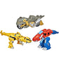 Transformers Playskool Primal Team-Up 3-Pack with Optimus Prime,Bumblebee, and Grimlock Converting Dinosaur Figures, 4.5-Inch Toys, Ages 3 and Up (Amazon Exclusive)