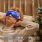 New Limited Edition Eye Massager with Heat and Cooling, Eyeris 3 Voice Control, Eye Care Sleep Mask - Blue