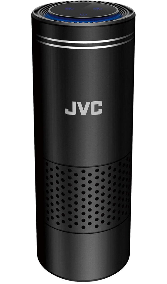 JVC KS-GA100 Draagbare Motorlugreiniger USB Kraginvoer HEPA-filter 3-Fase Filtrering Bewegingsgeaktiveerde Kontroles Swart