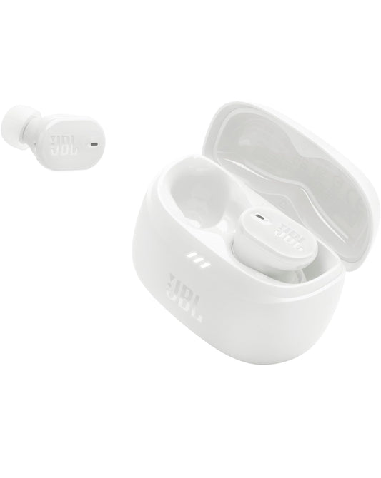 JBL Tune Buds 2 - True Wireless Noise Cancelling Earbuds Spatial Sound and Smart Ambient Technology IP54 Dust & Water Resistant (White)