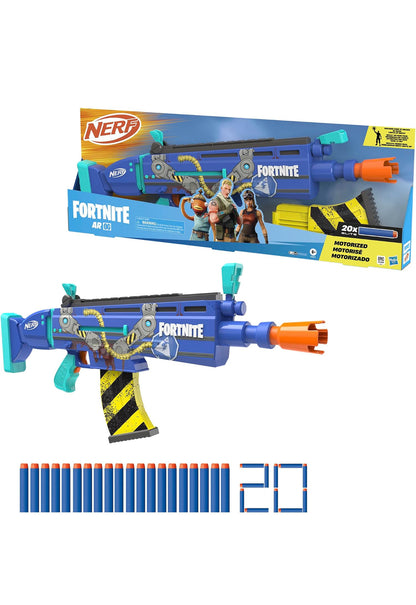 NER FORTNITE AR OG
10-Dart Removable Clip, 20 Nerf Elite Foam Darts, 2 Flip-Up Sights, Gifts For Kids Ages 8+