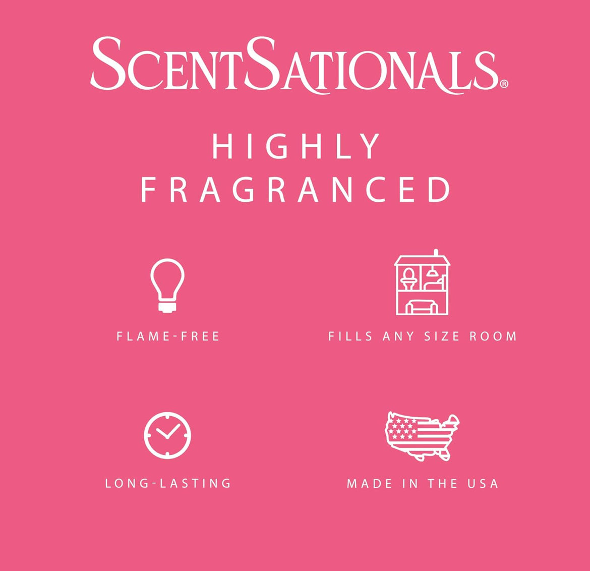 Scentsationals Wax Melts, Wax Cubes Strong Scent - Fine Fragrance Collection 2 Hello Gorgeous - 10oz (PACK OF 4)