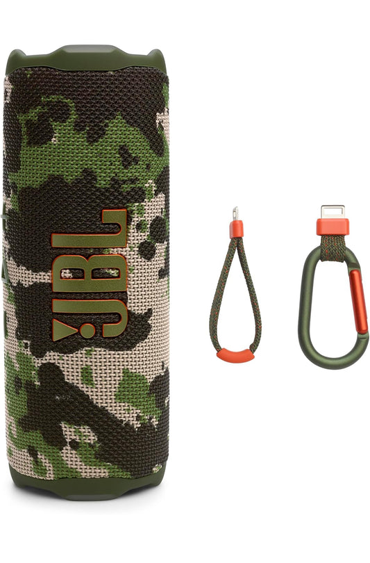 JBL Flip 7 - Portable Waterproof and Drop-Proof Speaker Bold Pro Sound with AI Sound Boost- (Squad)