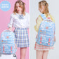 Girls Backpack 15.6 Inch Laptop School Bag Cute Kids Kindergarten Elementary Backpacks Middle Schoolbag Large Bookbags for Women Teens Students Anti Theft Travel Daypack (Blue)