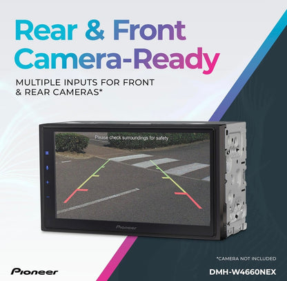 Pioneer DMHW-NEX Dubbel DIN Multimedia Digitale Media Ontvanger, Koordlose Apple CarPlay, Android Auto