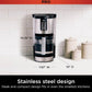 Ninja 14 Cup , Programmable Coffee Maker XL Pro with Permanent Filter - Stainless Steel DCM201