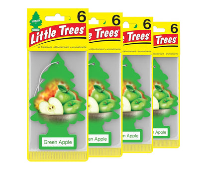 LITTLE TREES Motorlugverfrisser Hangerboom Langdurige Geur – Groen Appel (24)