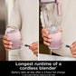 Ninja Blast Max, Portable Blender + Twist & Go, Personal Smoothie, Blend, Ice Crush, 3 Programs, Cordless, 22 oz - PINK, BC251PK