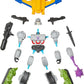 Transformers MixMashers Megatron Custom Mix-and-Match Deluxe Action Figure & Accessories, 5-Inch-Scale Robot Toys for Kids, Ages 4+