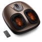 Foot Massager Machine w/ Heat Shiatsu Foot Massager for Plantar Fasciitis Wireless Control - Up to US 12