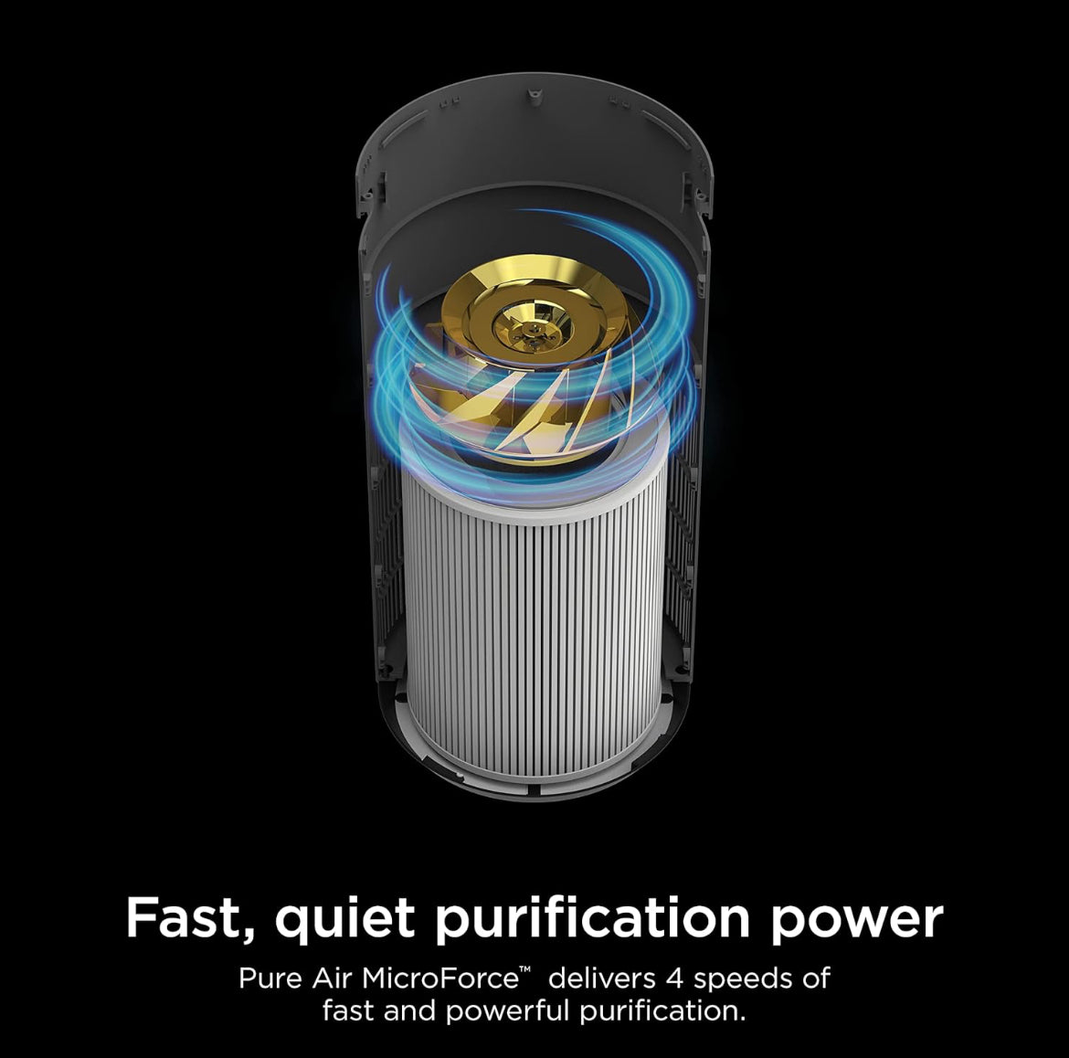 Shark Air Purifier Clean Sense Technology, HEPA Air Filter, 1200 Sq Ft - NEW