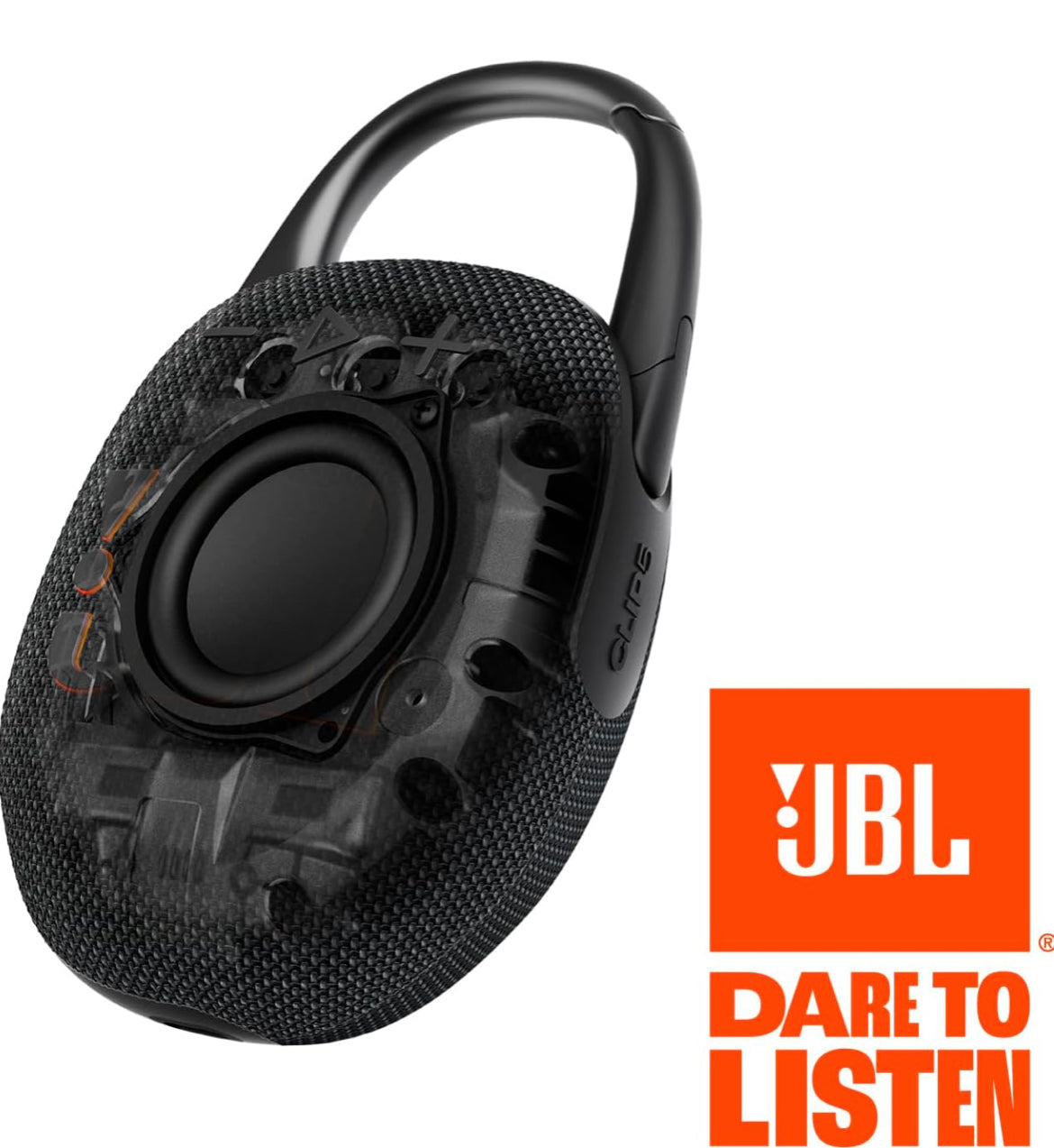 JBL Clip 5 - Ultra-Portable, Waterproof & Dustproof Bluetooth Speaker, Big Pro Sound with Punchy bass - (Squad)