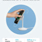 Anker MagGo iPhone 16 MagSafe-Compatible Wireless Charger Stand - WHITE (No AC Adapter)