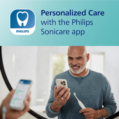 Philips Sonicare DiamondClean Smart 9300 Elektriese Tandeborsel, Soniese Tandeborsel met Toepassing, Druksensor, Borselkopbespeuring, 4 Borselmodusse en 3 Intensiteitsvlakke - Pienk, Model HX9903/25