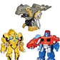 Transformers Playskool Primal Team-Up 3-Pack with Optimus Prime,Bumblebee, and Grimlock Converting Dinosaur Figures, 4.5-Inch Toys, Ages 3 and Up (Amazon Exclusive)