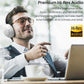 Hybrid Active Noise Cancelling Headphones, Wireless Over Ear Bluetooth, 40H Playtime, Hi-Res Audio Custom EQ, Comfort Fit Ear Cups (White)