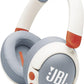 JBL Junior 470NC - Wireless Over-Ear Noise Cancelling Kids Headphones Safe Sound (<85dB), Fit for Kids, Parental Control with Customizable Volume & Playtime and 50Hr Battery Life (White)