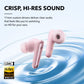 Soundcore by Anker Liberty 4 NC Wireless Earbuds, 98.5% Noise Reduction, Adaptive Noise Cancelling to Ears and Environment, Hi-Res Sound, 50H Battery, Wireless Charging, Bluetooth 5.3