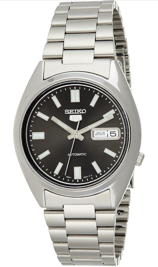 Seiko 5 Manshorlosie van vlekvrye staal
