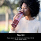Ninja BC151CR Blast Portable Blender, Cordless, 18oz. Vessel, Personal Blender BPA Free, Leakproof-Lid & Sip Spout, USB-C Rechargeable, Dishwasher Safe Parts - Cranberry Red