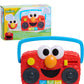 Just Play Sesame Street Elmo Take Along Boombox with Lights & Sounds, 5.5-inch Interactive Toy, Learning and Education, Kids Toys for Ages 2 Up