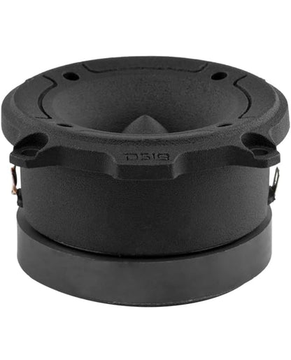 DS18 PRO-TW120B PRO Tweeter in Swart - 3" 240W Maks 4 Ohms, Ingeboude Crossover - (Paar)