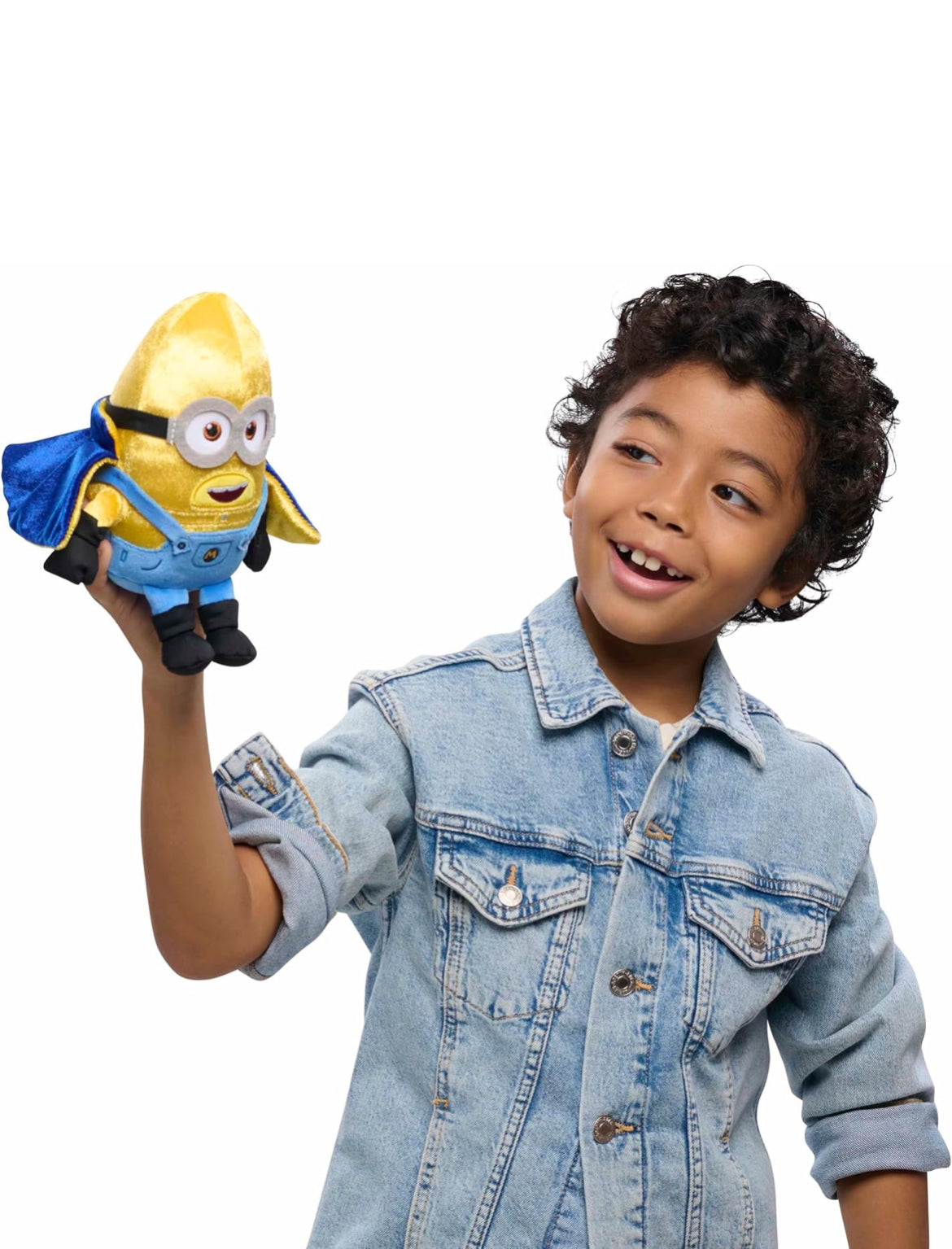 Illumination Minions Despicable Me 4 Squooshy Plush Mega Gus, Kids Toys for Ages 3 Up by Just Play