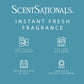 Scentsationals Fragrance Oil Plug in Air Freshener Refills 3-Pack - Eucalyptus & Sea Salt - Works w/ Scentsationals Wall Plugs - Packaging May Vary
