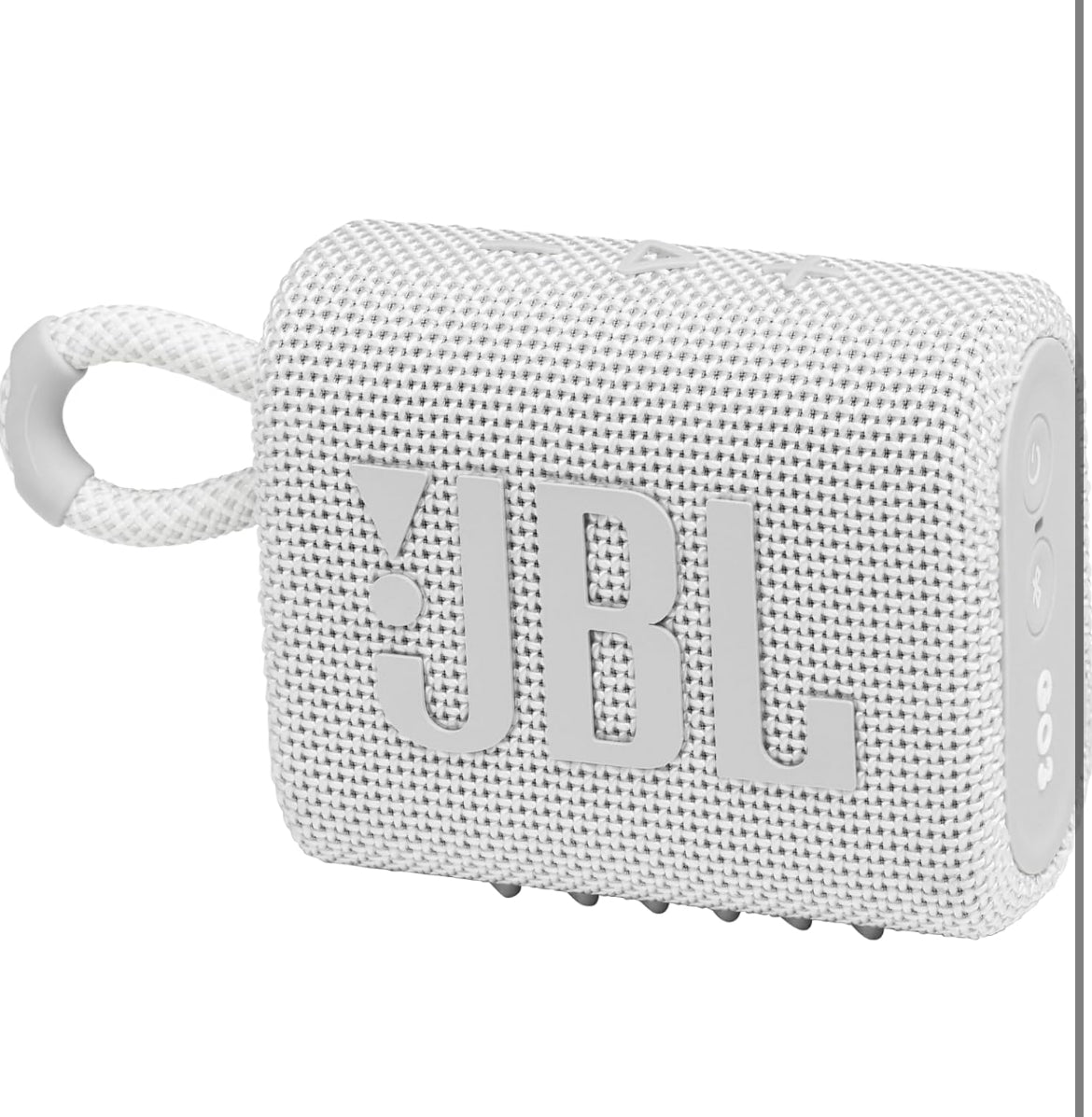 JBL Go 3 - Portable Mini Bluetooth Speaker P67 Waterproof and Dustproof - (White)